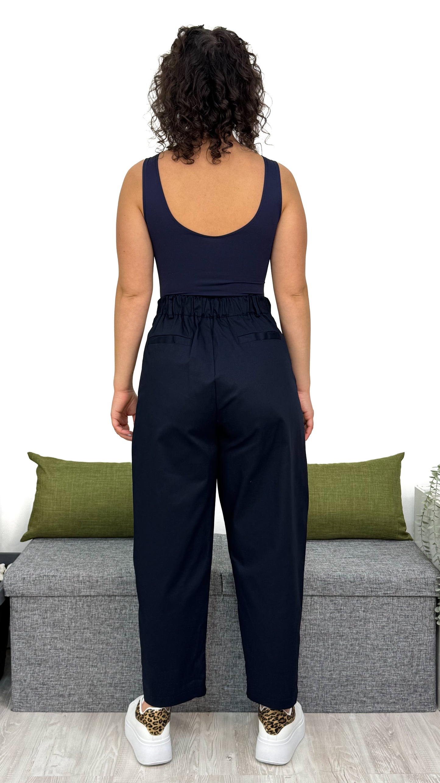 PANTALONE BALLON IN COTONE