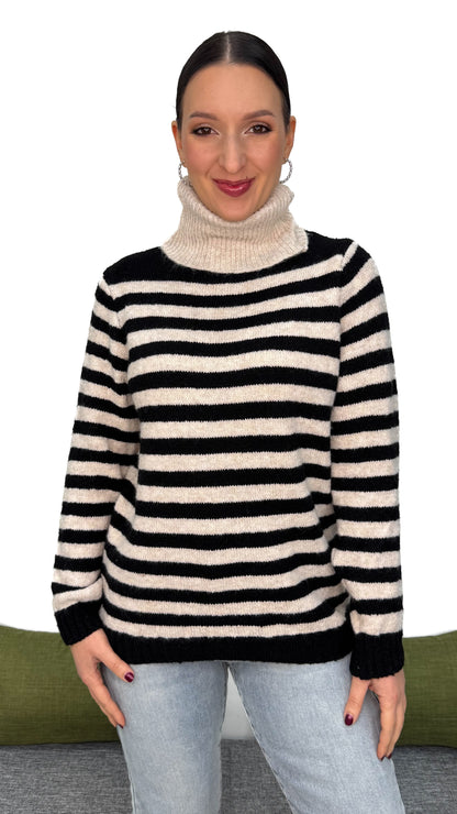 MAGLIONE RIGHE CHIC