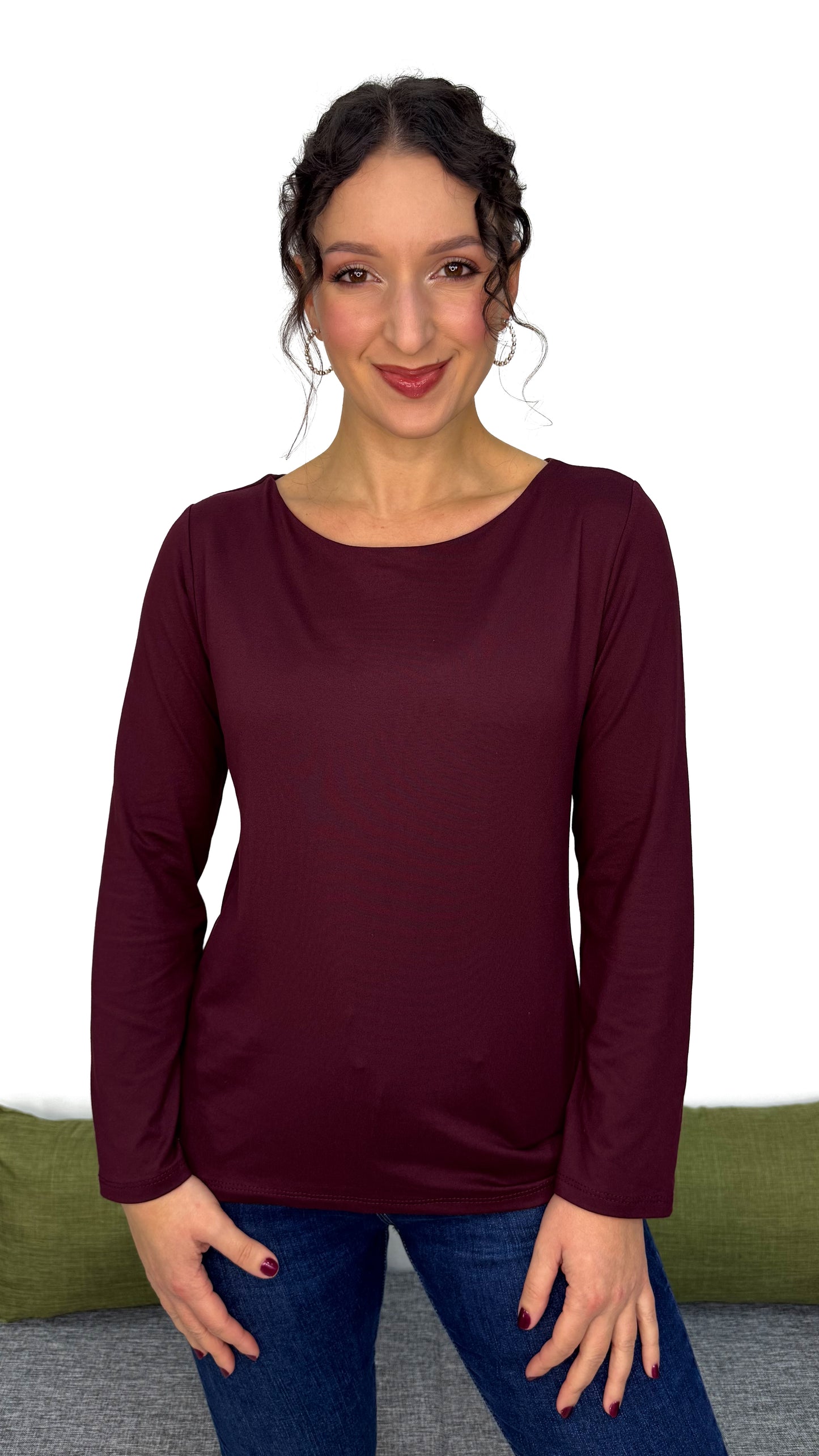 MAGLIA BASIC TINTA UNITA