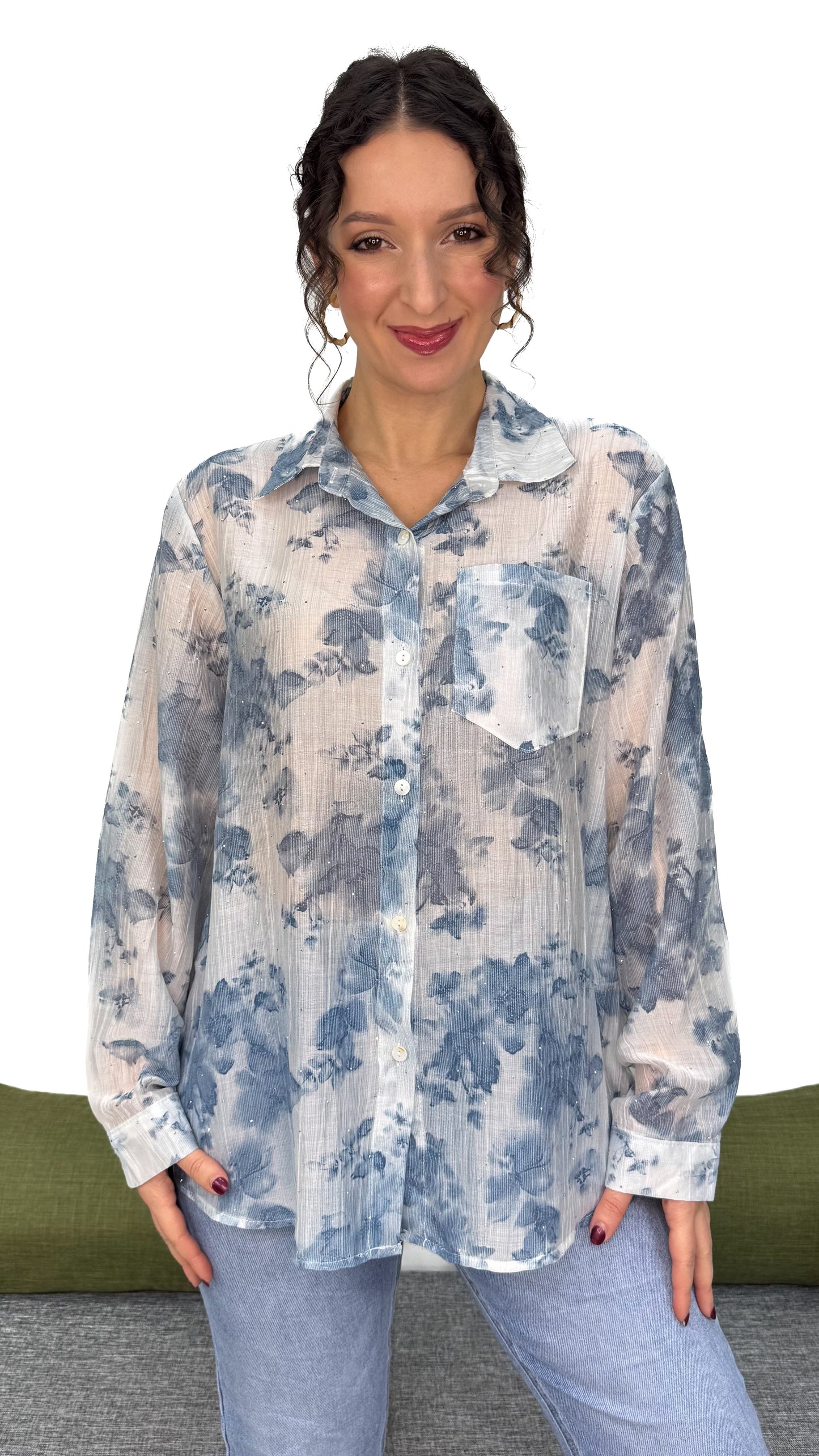 CAMICIA FIORI DI LUCE