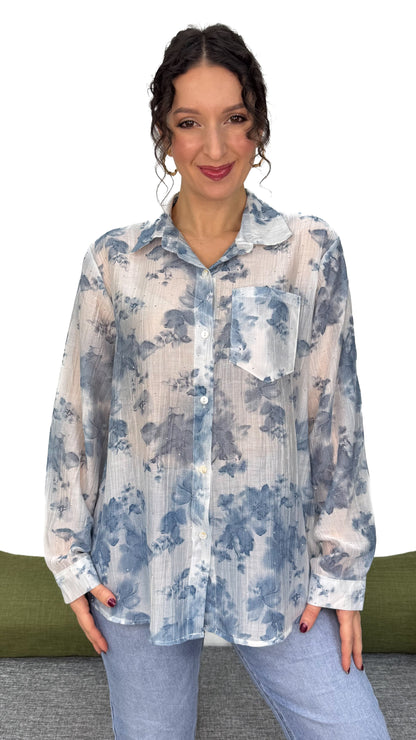 CAMICIA FIORI DI LUCE