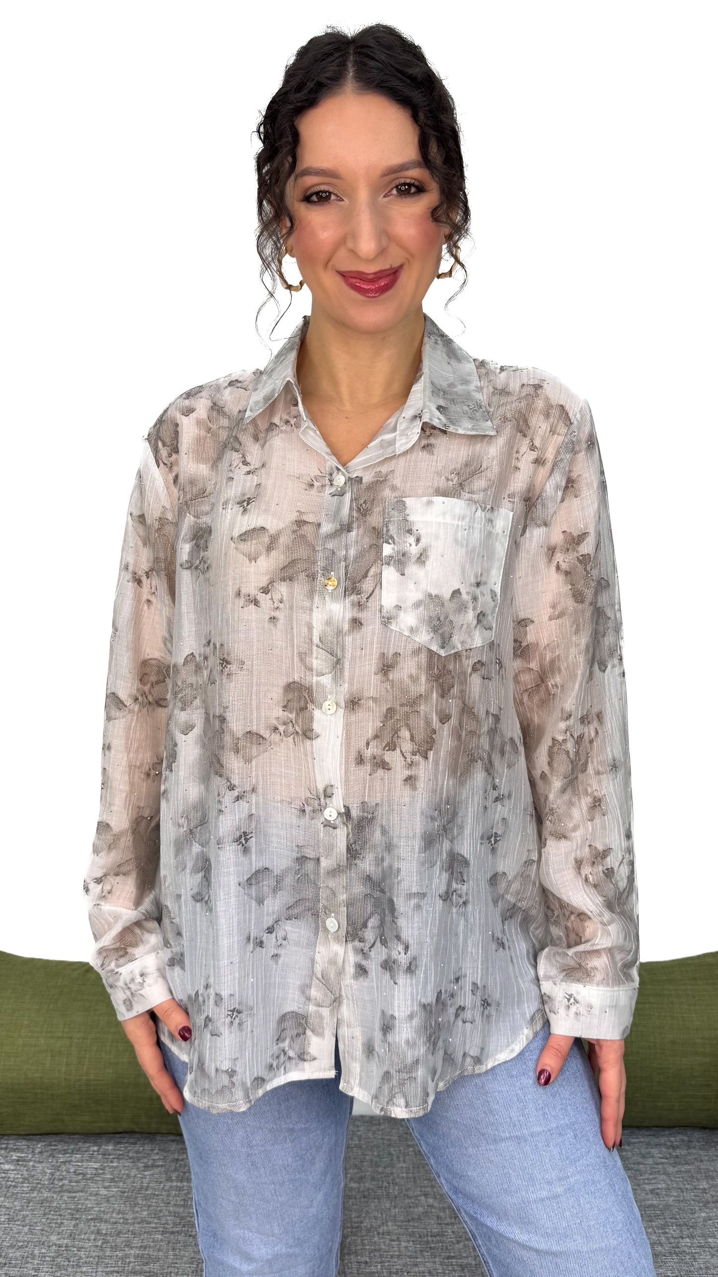 CAMICIA FIORI DI LUCE