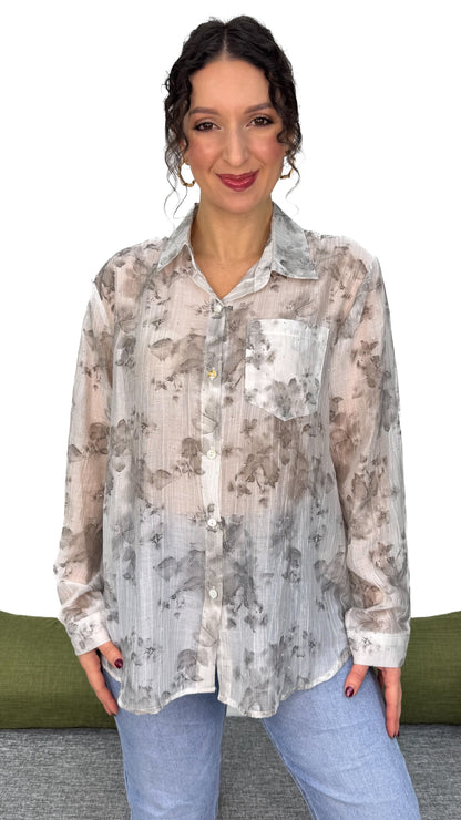 CAMICIA FIORI DI LUCE