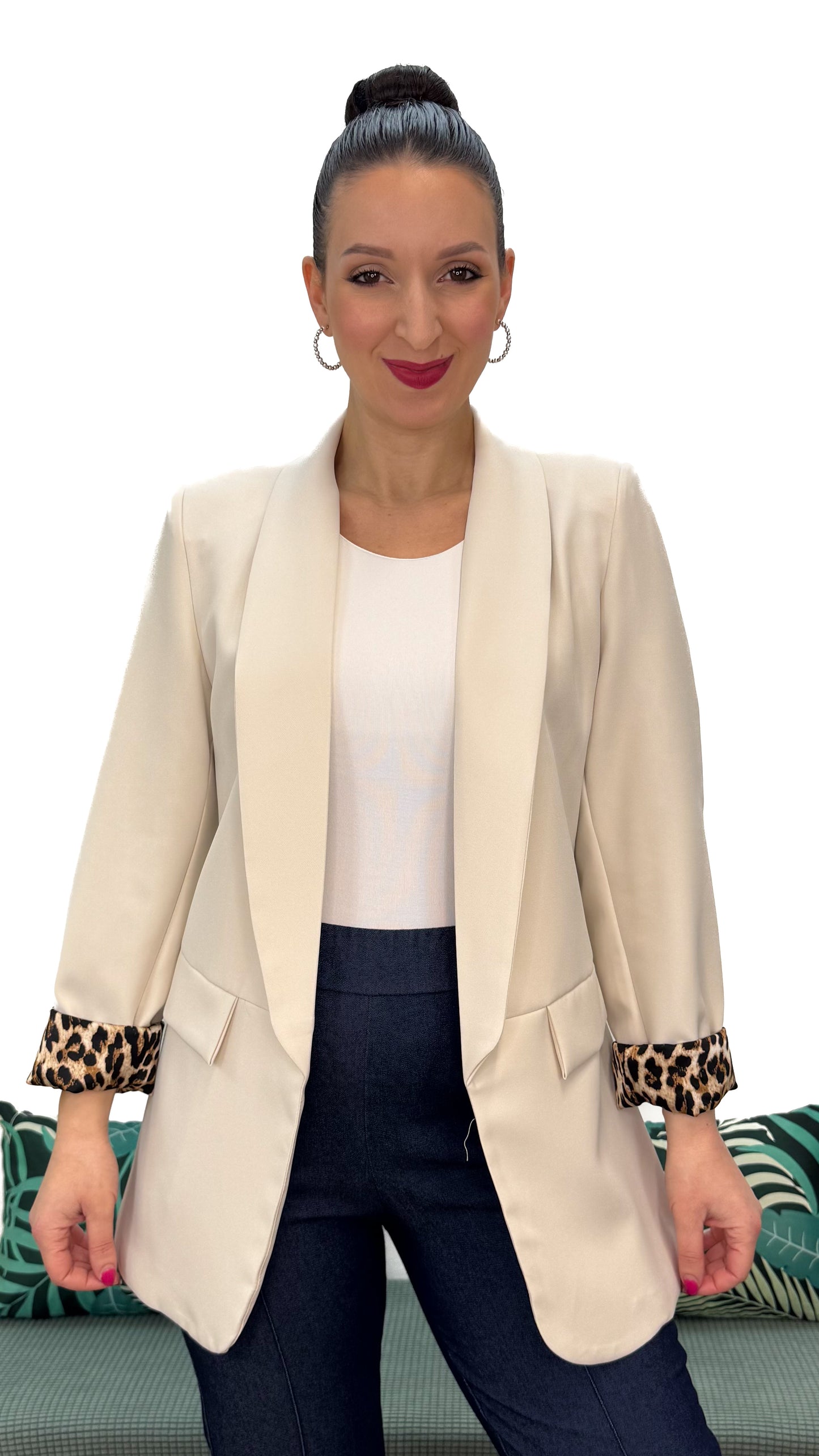 BLAZER FODERATO MACULATO