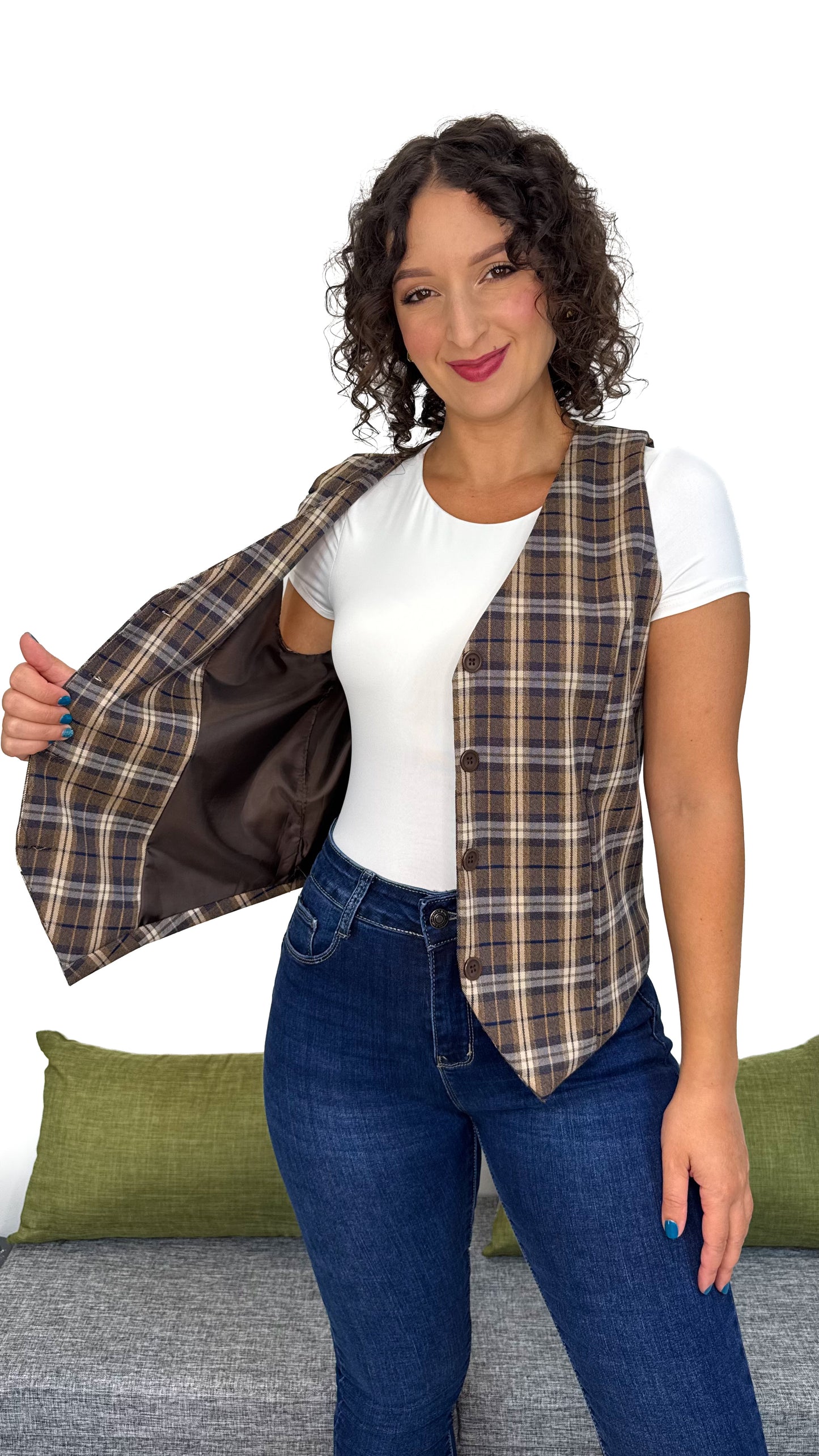 GILET SCOZZESE