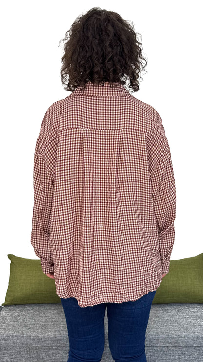 CAMICIA MORBIDA A QUADRI